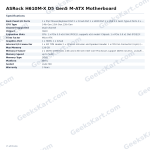 ASRock H610M-X D5 Gen5 M-ATX Motherboard