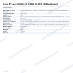Asus Prime H810M-K DDR5 M-ATX Motherboard