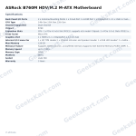 ASRock B760M HDV/M.2 M-ATX Motherboard