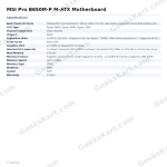 MSI Pro B650M-P M-ATX Motherboard
