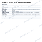 GIGABYTE B850M DS3H M-ATX Motherboard