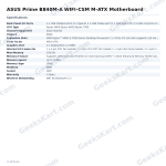 ASUS Prime B840M-A WIFI-CSM M-ATX Motherboard