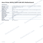 Asus Prime X870-P WIFI-CSM ATX Motherboard