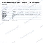 Gigabyte B850 Aorus Stealth Ice WIFI7 ATX Motherboard