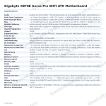 Gigabyte X870E Aorus Pro WIFI ATX Motherboard