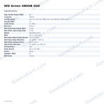 WD Green 480GB SSD