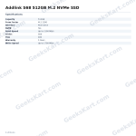 Addlink S68 512GB M.2 NVMe SSD