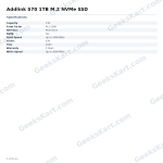 Addlink S70 1TB M.2 NVMe SSD