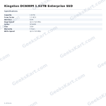 Kingston DC600M 1.92TB Enterprise SSD