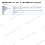 Western Digital My Book 6TB Black External Hard Drive