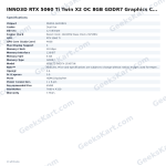 INNO3D RTX 5060 Ti Twin X2 OC 8GB GDDR7 Graphics Card