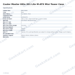 Cooler Master Elite 301 Lite M-ATX Mini Tower Case