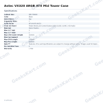 Antec VX320 ARGB ATX Mid Tower Case
