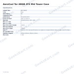 AeroCool Tor ARGB ATX Mid Tower Case