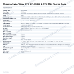 Thermaltake View 270 SP ARGB E-ATX Mid Tower Case