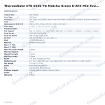 Thermaltake CTE E550 TG Matcha Green E-ATX Mid Tower Case