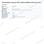 Thermaltake View 51 Snow White ARGB E-ATX Full Tower Case