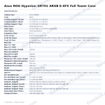 Asus ROG Hyperion GR701 ARGB E-ATX Full Tower Case
