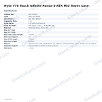 Hyte Y70 Touch Infinite Panda E-ATX Mid Tower Case
