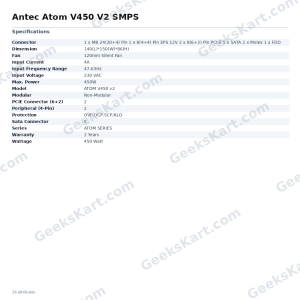 Antec Atom V450 V2 SMPS