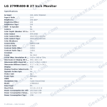 LG 27MR400-B 27 Inch Monitor