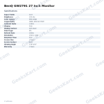 BenQ GW2791 27 Inch Monitor