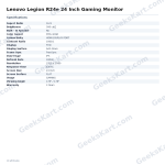 Lenovo Legion R24e 24 Inch Gaming Monitor