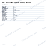DELL SE2425HG 24 Inch Gaming Monitor