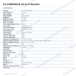 LG 24QP550-B 24 Inch Monitor