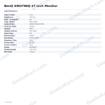BenQ GW2790Q 27 Inch Monitor