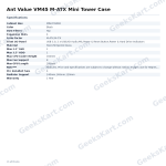 Ant Value VM45 M-ATX Mini Tower Case