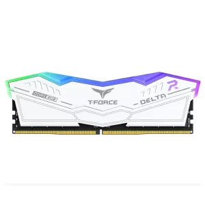 TEAMGROUP Delta RGB DDR5 16GB (16gbx1) 6000MHz CL38 RAM (White)