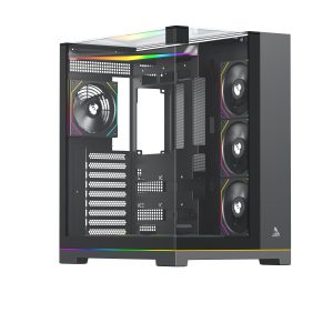 TAG Gamerz Supernova ARGB EATX Mid Tower Cabinet (Black)
