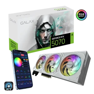 GALAX Geforce RTX 5070 EX Gamer 1 Click OC White 12GB NVIDIA Graphic Card