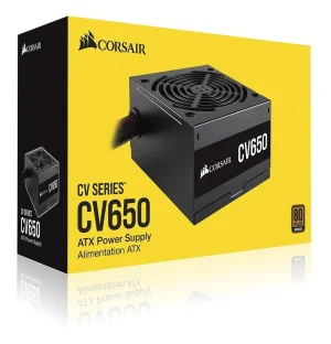 CORSAIR CV650 80+ Bronze Non Modular Power Supply (650 W)