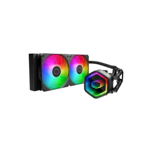 COOLER MASTER MasterLiquid Core ll 240 ARGB 240mm CPU Liquid Cooler ( Black ) ( Core 2 )