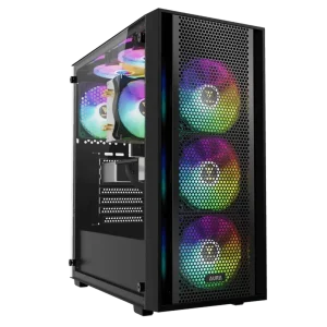 GAMDIAS Aura GC2 Elite V2 ARGB ATX Mid Tower Cabinet ( Black )