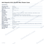 Ant Esports Si11 M-ATX Mini Tower Case