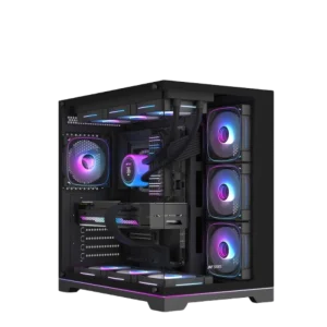 ANT ESPORTS Crystal X7 Pro Max ATX Mid Tower Cabinet ( Black )