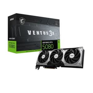 MSI GeForce RTX 5080 Ventus 3X 16GB NVIDIA Graphic Card