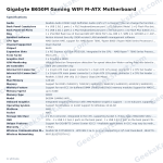 Gigabyte B650M Gaming WIFI M-ATX Motherboard