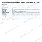 Gigabyte B860M Aorus Elite WIFI6E ICE DDR5 M-ATX Motherboard