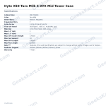 Hyte X50 Taro Milk E-ATX Mid Tower Case