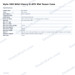 Hyte X50 Wild Cherry E-ATX Mid Tower Case