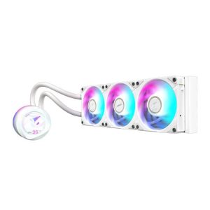 GIGABYTE Aorus Waterforce X II 360 ICE ARGB 360mm CPU Liquid Cooler ( White )