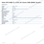 Galax RTX 5060 Ti 1-Click OC Classic 8GB GDDR7 Graphics Card