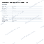 Dawg X617 ARGB ATX Mid Tower Case
