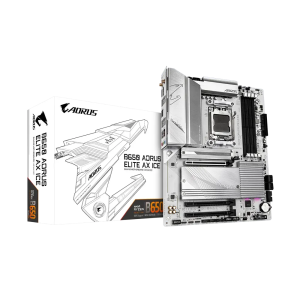 GIGABYTE B650 Aorus Elite AX ICE DDR5 AMD Motherboard ( White )