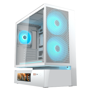 COUGAR CFV235 Mesh Vision ARGB ATX Mid Tower Cabinet ( White )