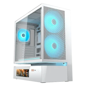 COUGAR CFV235 Mesh Vision ARGB ATX Mid Tower Cabinet ( White )